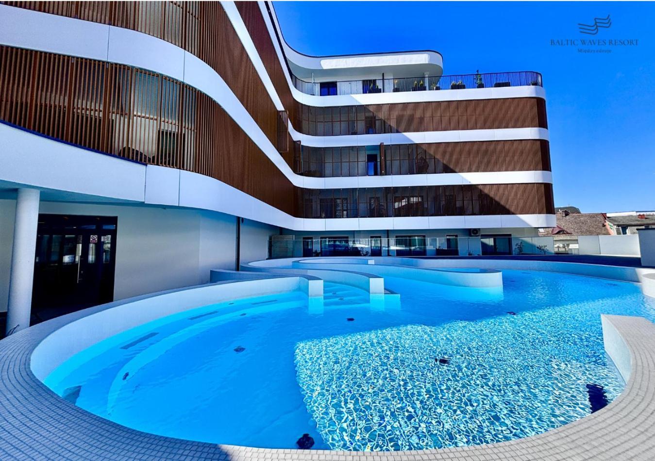 Baltic Waves Resort & Spa Miedzyzdroje เมียนซิดดรอแย ภายนอก รูปภาพ
