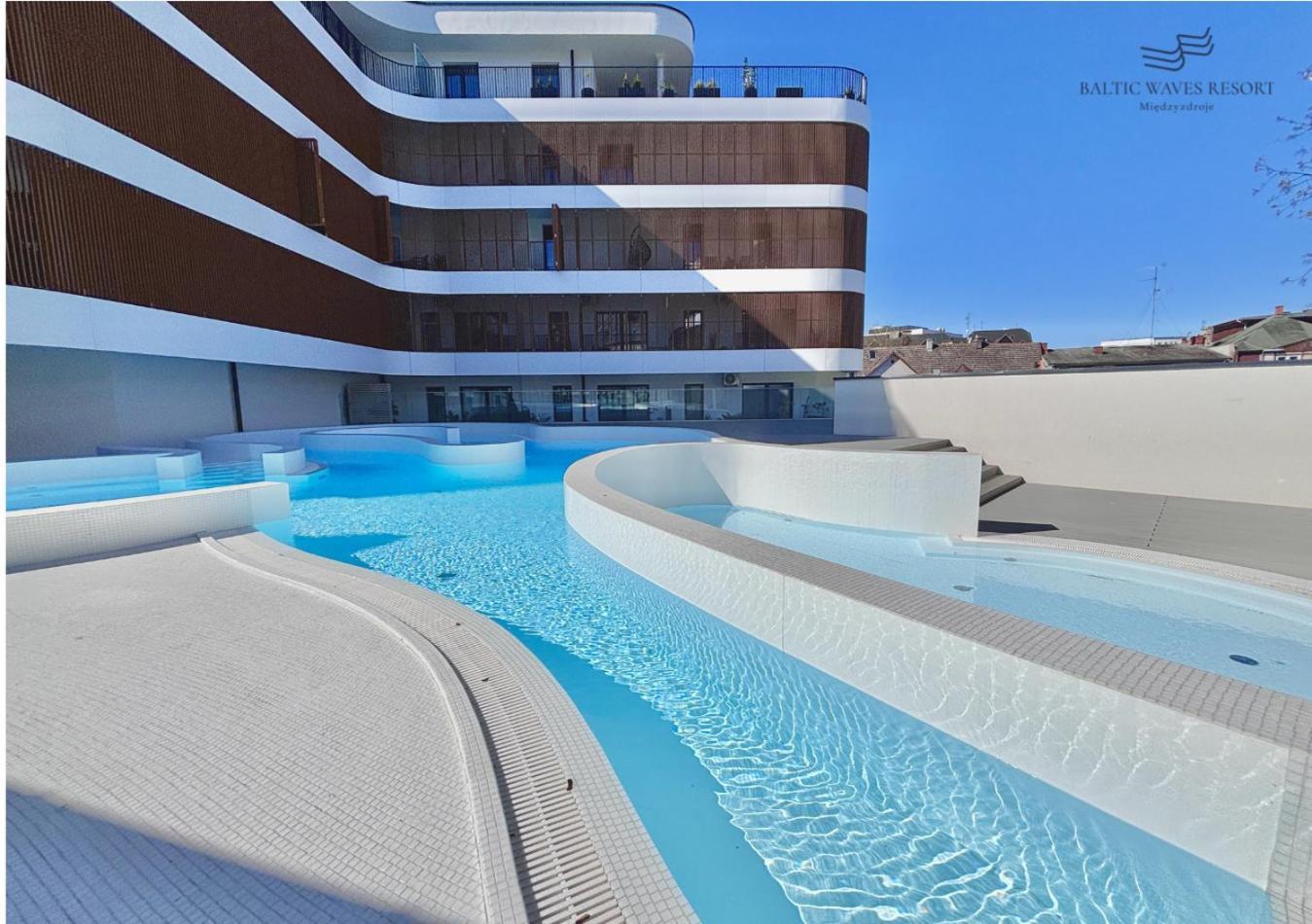 Baltic Waves Resort & Spa Miedzyzdroje เมียนซิดดรอแย ภายนอก รูปภาพ